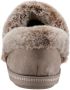 Skechers Cozy Campfire gevoerde dames pantoffels Beige Maat Extra comfort Memory Foam37 - Thumbnail 45