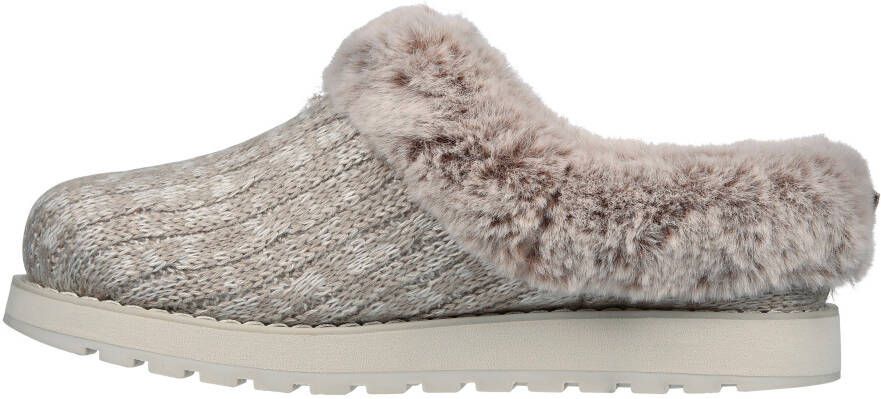 Skechers Pantoffels KEEPSAKES ICE ANGEL Huisschoen in brei-look