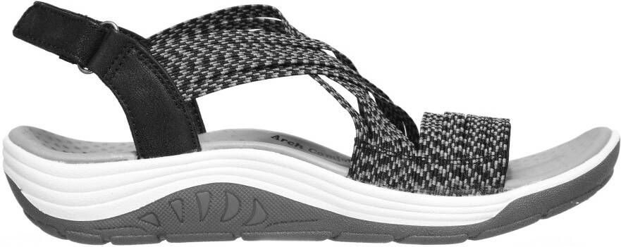Skechers Sandalen REGGAE CUP-OH SNAP! met verstelbare klittenbandsluiting