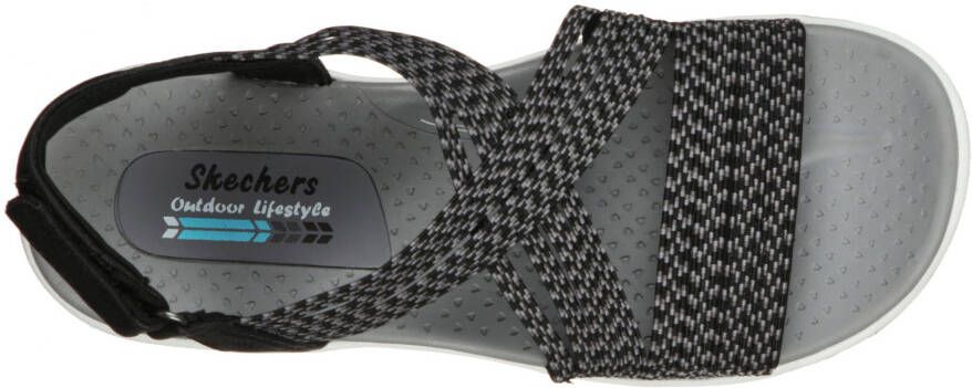 Skechers Sandalen REGGAE CUP-OH SNAP! met verstelbare klittenbandsluiting
