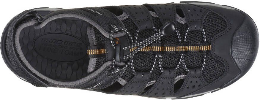 Skechers Sandalen TRESMEN-MENARD zomerschoen klittenbandschoen outdoorsandaal met luxefoam binnenzool