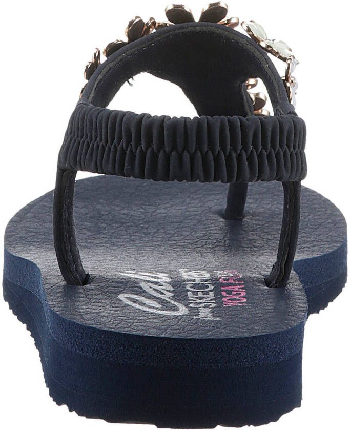 Skechers Sandalen MEDITATION GLASS DAISY zomerschoen sandaal riemchensandale met yoga foam