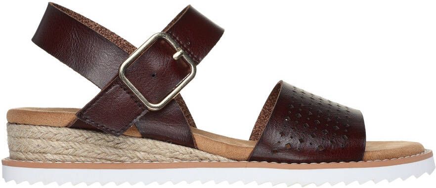 Skechers Sandalen DESERT KISS-SUNNY FLAIR Vegan zomerschoen sandaal riemchensandale met memory foam