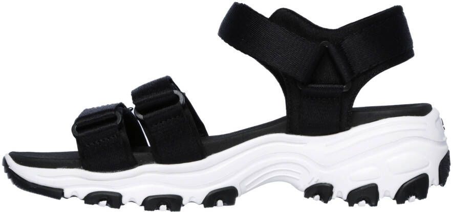 Skechers Sandalen D'LITES-FRESH CATCH zomerschoen sandaal klittenbandschoen met yoga foam