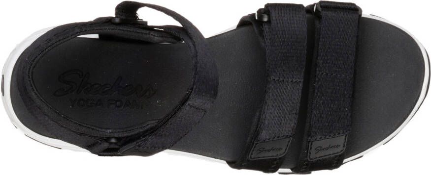 Skechers Sandalen D'LITES-FRESH CATCH zomerschoen sandaal klittenbandschoen met yoga foam