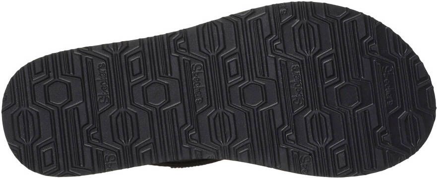 Skechers Sandalen MEDITATION-ROCKSTAR zomerschoen sandaal riemchensandale met glittersteentjes