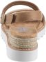 Skechers Desert Kiss Hi Tea Time 113863-BRMT Vrouwen Bruin Sandalen - Thumbnail 4