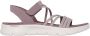 Skechers Sandalen GO WALK FLEX SANDAL instapschoen zomerschoen plateausandaal met goga mat voetbed - Thumbnail 6