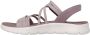 Skechers Sandalen GO WALK FLEX SANDAL instapschoen zomerschoen plateausandaal met goga mat voetbed - Thumbnail 7