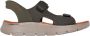 Skechers Slip-ins Go Walk Flex Zandal-Easy Entr Heren Sandalen Olijfgroen - Thumbnail 7