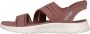 Skechers Slip-ins Go Walk Flex Zandal-Enticing Dames Sandalen Bruin - Thumbnail 9