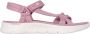 Skechers Sandalen GO WALK FLEX SANDAL-SUBLIME-X zomerschoen sandaal klittenbandschoen met goga mat voetbed - Thumbnail 4