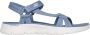 Skechers Sandalen GO WALK FLEX SANDAL-SUBLIME-X zomerschoen sandaal klittenbandschoen met goga mat voetbed - Thumbnail 5