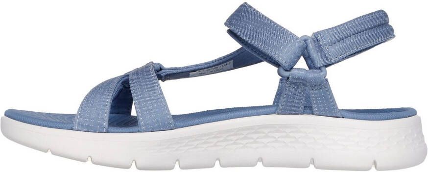 Skechers Sandalen GO WALK FLEX SANDAL-SUBLIME-X zomerschoen sandaal klittenbandschoen met goga mat voetbed