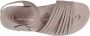 Skechers Raggae Slim Sandalen taupe Textiel Dames - Thumbnail 13