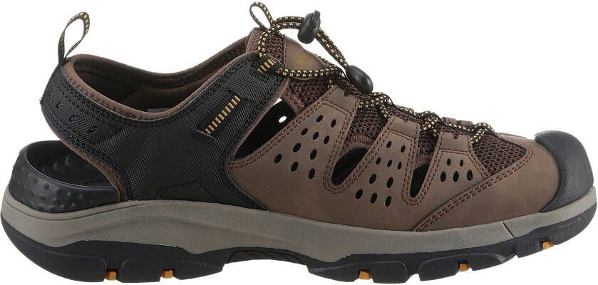 Skechers Sandalen TRESMEN-MENARD zomerschoen klittenbandschoen outdoorsandaal met luxefoam binnenzool