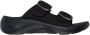 Skechers Go Walk Arch Fit 2.0 Zandal-C Dames Sandalen Zwart - Thumbnail 12