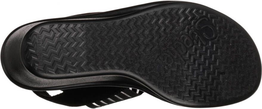 Skechers Sleehaksandaaltjes RUMBLERS-SOLAR BURST zomerschoen sandaal wig hak met memory foam