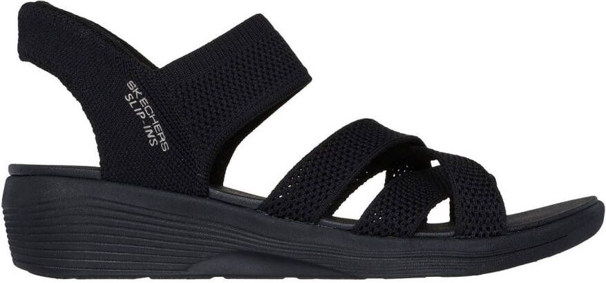 Skechers Sleehaksandaaltjes ARYA vrijetijdsschoen sandaal in vegan verwerking