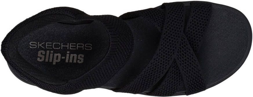 Skechers Sleehaksandaaltjes ARYA vrijetijdsschoen sandaal in vegan verwerking