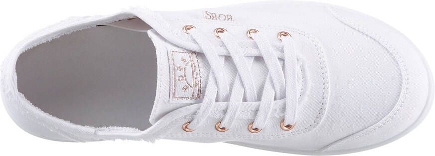 Skechers Slip-on sneakers BOBS B CUTE- Slipper zomerschoen vrijetijdsschoen met elastische versierband