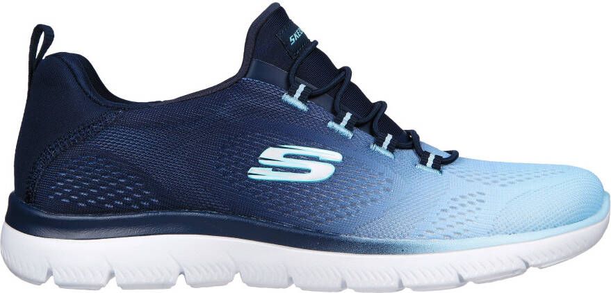Skechers Slip-on sneakers SUMMITS BRIGHT CHARMER Instapschoen slipper vrijetijdsschoen met mooie kleurverloop
