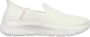 Skechers Go Walk Flex Relish 124963-OFWT Vrouwen Wit Sneakers - Thumbnail 9