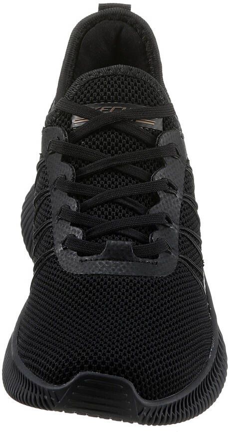 Skechers Bobs Geo-New Aesthetics 117417-BBK Vrouwen Zwart Sneakers Sportschoenen - Foto 6