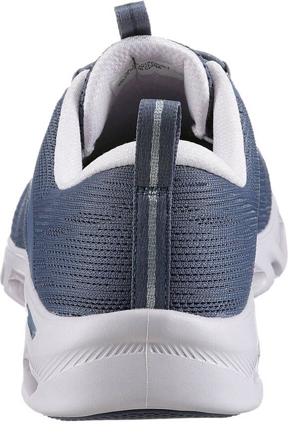 Skechers Slip-on sneakers GLIDE-STEP GRATIFY-RENOWN Trainingsschoen vrijetijdsschoen met Air-Cooled Memory Foam