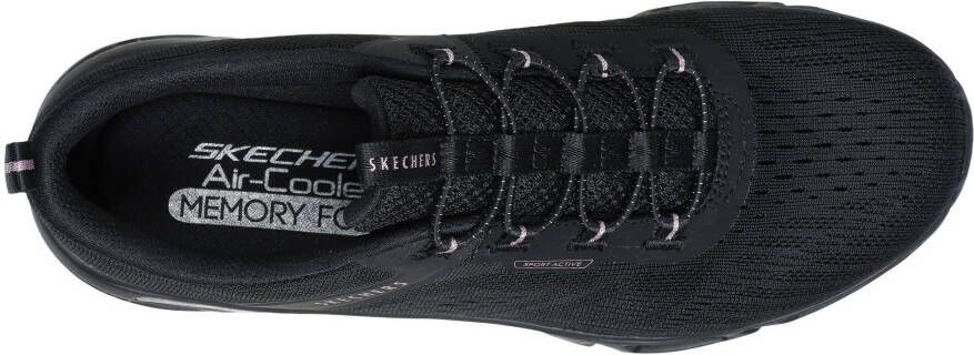 Skechers Slip-on sneakers GLIDE-STEP GRATIFY-RENOWN Trainingsschoen vrijetijdsschoen met Air-Cooled Memory Foam