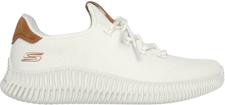 Skechers Slip-on sneakers BOBS GEO-CITY DAPPER Vrijetijdsschoen slipper met contrastdetails
