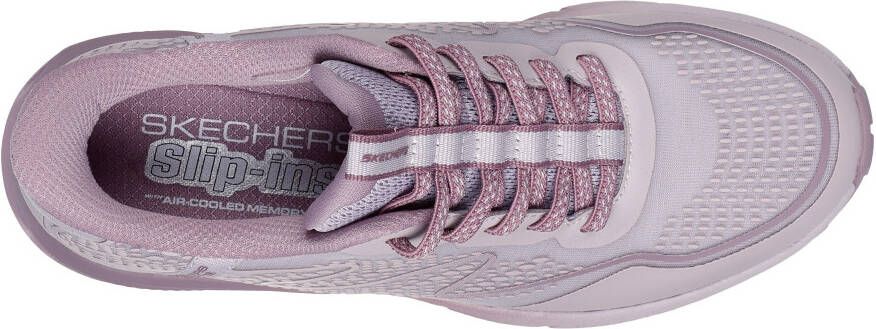 Skechers Slip-on sneakers SWITCH BACK- chunky sneaker plateau sneaker vrijetijdsschoen met wedge-hak