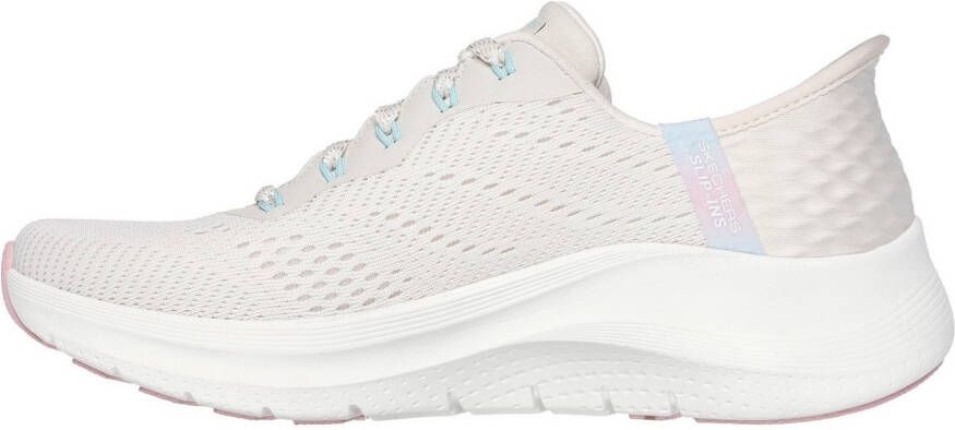 Skechers Slip-on sneakers ARCH FIT 2.0-EASY CHIC instapschoen vegan met elastische bungee veters
