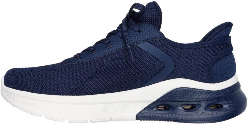 Skechers Slip-on sneakers BOBS ARC WAVES 2.0 sneaker slipper vrijetijdsschoen in comfortbreedte g (= breed)