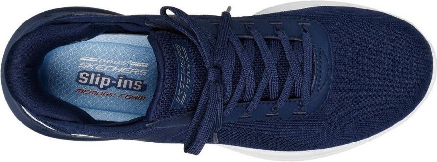 Skechers Slip-on sneakers BOBS ARC WAVES 2.0 sneaker slipper vrijetijdsschoen in comfortbreedte g (= breed)