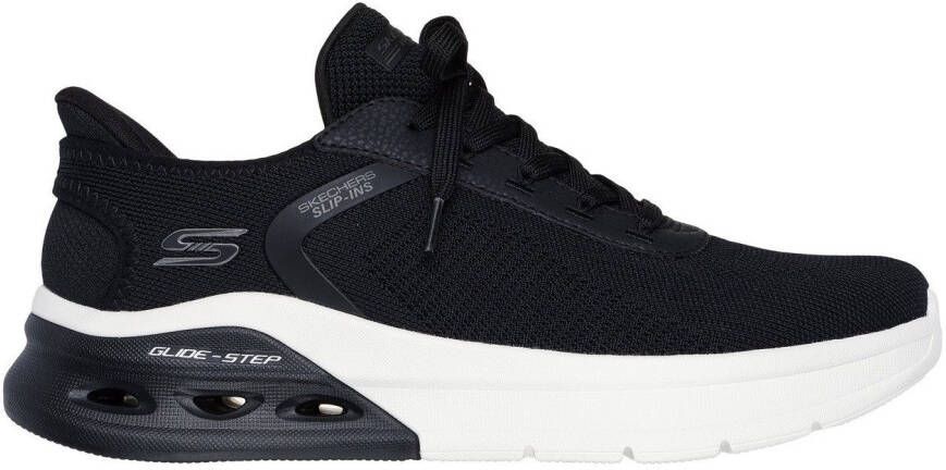 Skechers Slip-on sneakers BOBS ARC WAVES 2.0 sneaker slipper vrijetijdsschoen in comfortbreedte g (= breed)