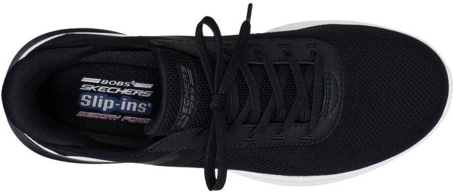 Skechers Slip-on sneakers BOBS ARC WAVES 2.0 sneaker slipper vrijetijdsschoen in comfortbreedte g (= breed)