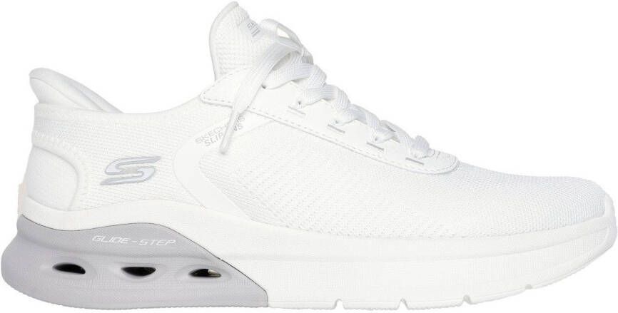 Skechers Slip-on sneakers BOBS ARC WAVES 2.0 sneaker slipper vrijetijdsschoen in comfortbreedte g (= breed)