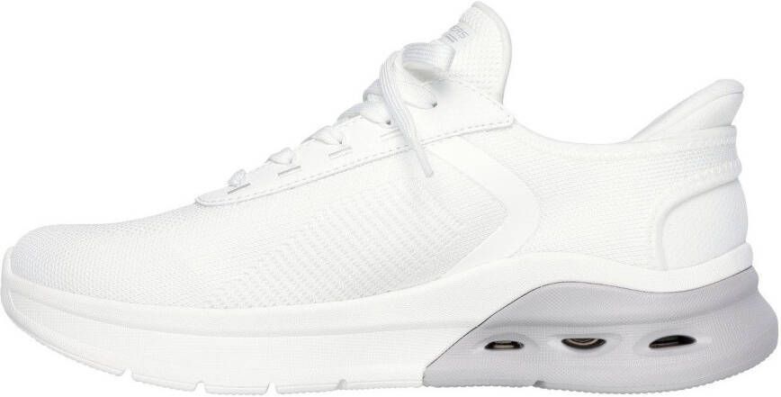 Skechers Slip-on sneakers BOBS ARC WAVES 2.0 sneaker slipper vrijetijdsschoen in comfortbreedte g (= breed)