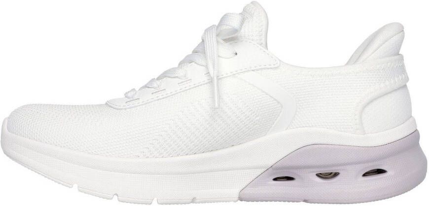 Skechers Slip-on sneakers BOBS ARC WAVES 2.0 trainingsschoen slippers veterschoenen in vegan verwerking