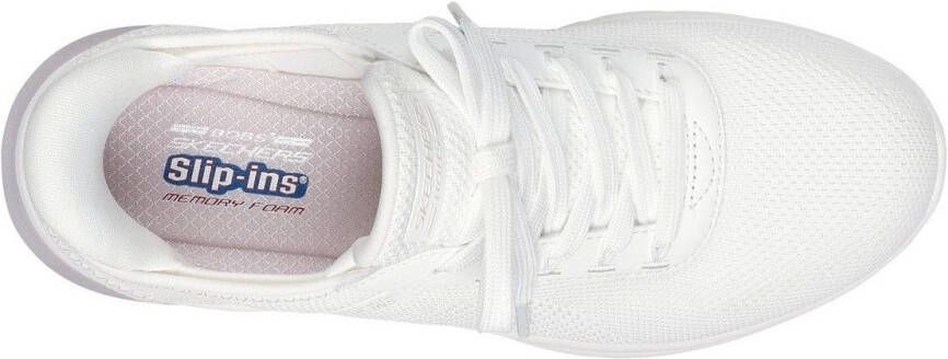 Skechers Slip-on sneakers BOBS ARC WAVES 2.0 trainingsschoen slippers veterschoenen in vegan verwerking