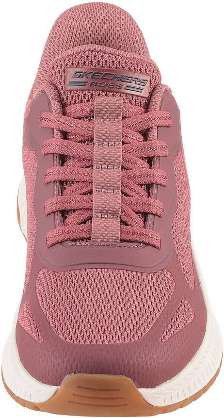 Skechers Slip-on sneakers BOBS SQUAD 4 Slippers vrijetijdsschoen lage schoen met memory foam