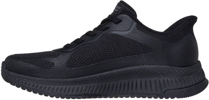 Skechers Slip-on sneakers BOBS SQUAD 4 Slippers vrijetijdsschoen lage schoen met memory foam