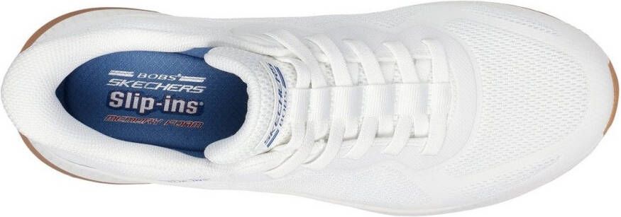 Skechers Slip-on sneakers BOBS SQUAD 4 Trainingsschoen sneaker veterschoen voor gemakkelijk in stappen