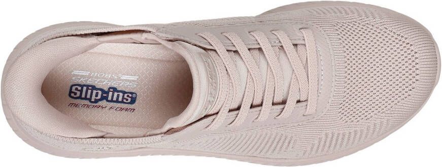 Skechers Slip-on sneakers BOBS SQUAD CHAOS-CURRENT MUSE Vrijetijdsschoen geschikt voor machinewas
