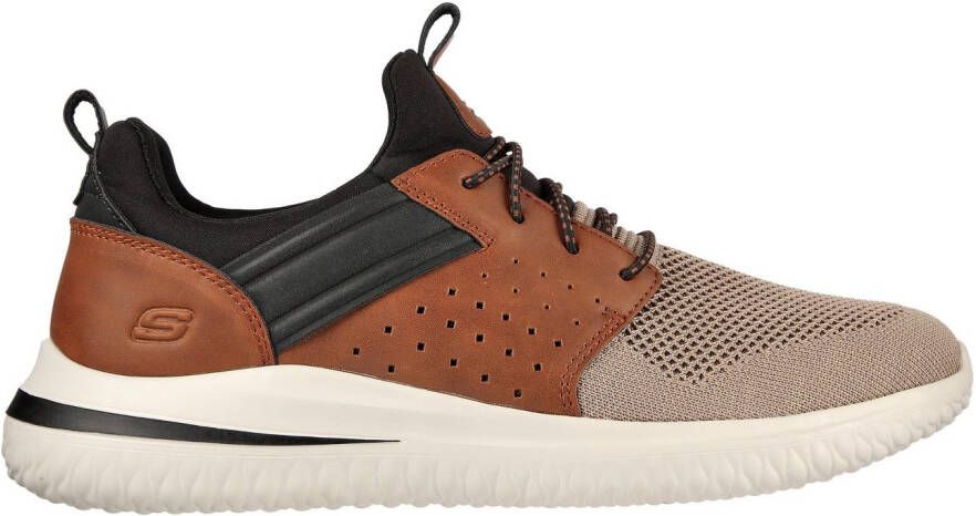 Skechers Slip-on sneakers DELSON 3.0-CICADA slipper vrijetijdsschoen met elastiek om in te stappen