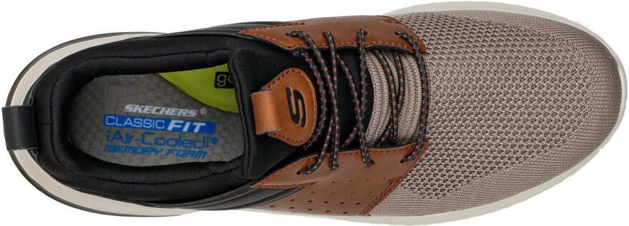 Skechers Slip-on sneakers DELSON 3.0-CICADA slipper vrijetijdsschoen met elastiek om in te stappen