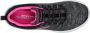 Skechers dynamight hardloopschoenen blauw roze dames - Thumbnail 7