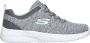 Skechers Dynamight 2.0 dames sneakers grijs Extra comfort Memory Foam - Thumbnail 4