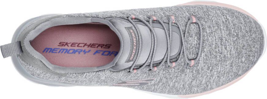 Skechers Slip-on sneakers DYNAMIGHT-BREAK-THROUGH Trainingsschoen vrijetijdsschoen met praktische Gummitrek
